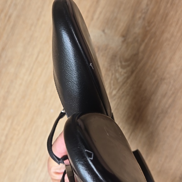 NWOB BY FAR Black Gloss Etta Slippers SZ 39 - Picture 5 of 8
